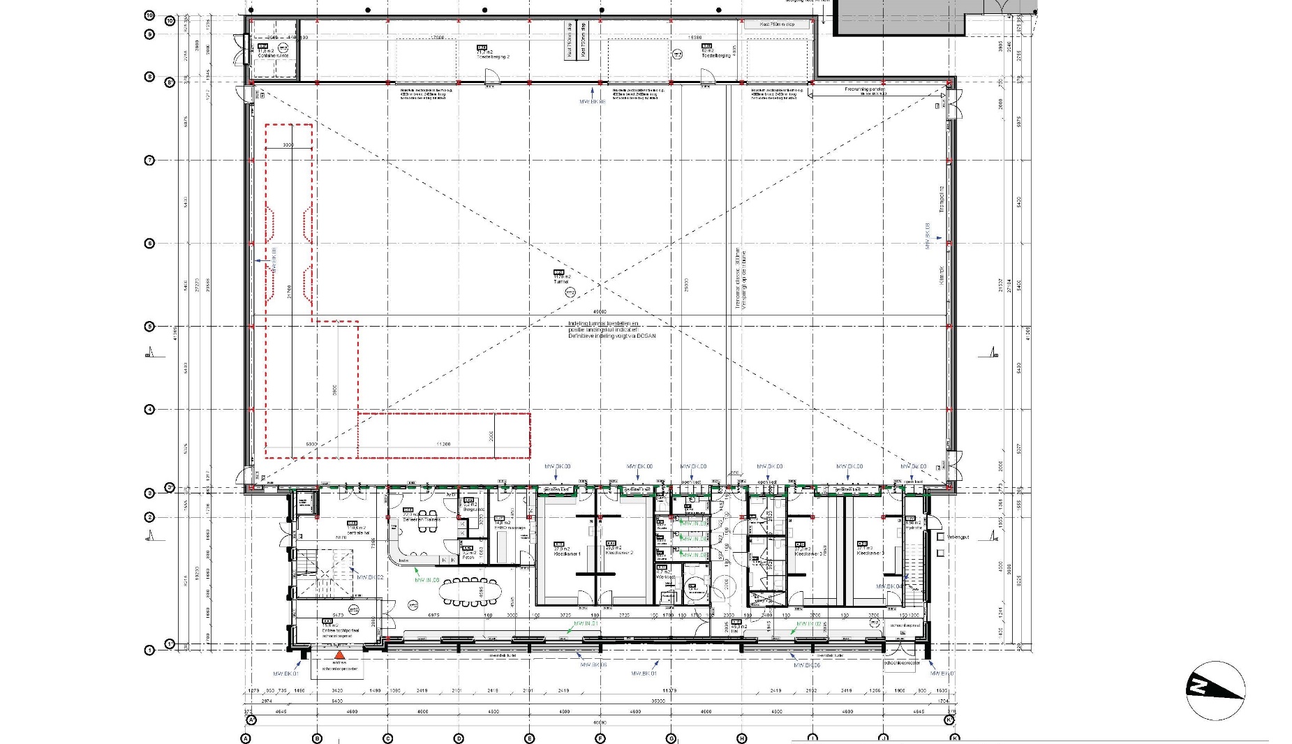 Thumbnail of Nieuwbouw Turnhal HLC