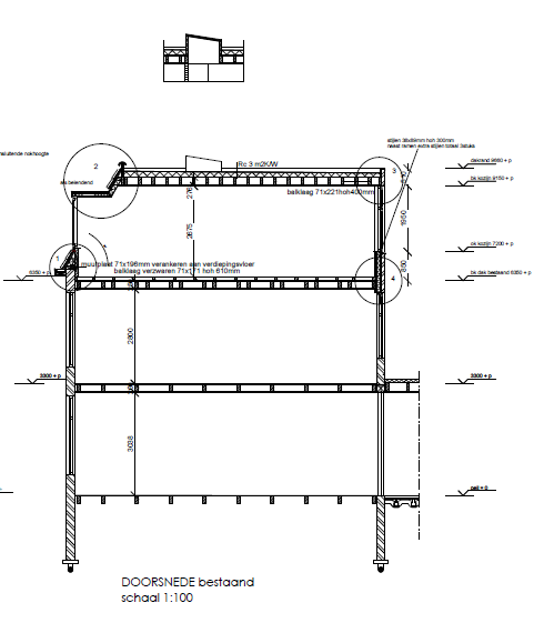 Thumbnail of Woning renovatie, uitbouw en dakopbouw – Haarlem Noord