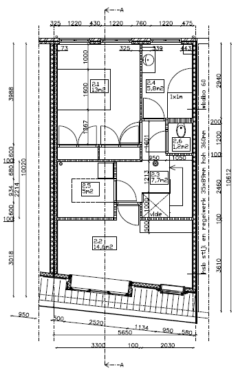 Thumbnail of Woning renovatie, uitbouw en dakopbouw – Haarlem Noord